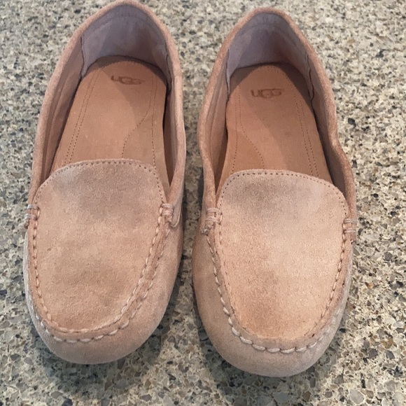 UGG Women's Milana Loafer Tan Suede size 8.5 fits like 8  by UGG - Picture 3 of 10
